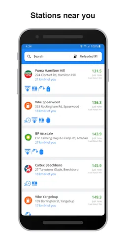 Fuel Map Australia screenshot 5
