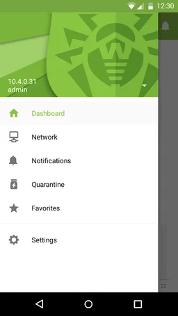 Dr.Web Mobile Control Center screenshot 3