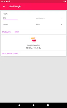 Health Calculator screenshot 10