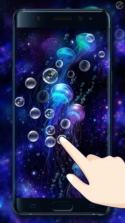 Luminous Jellyfish live Wallpaper screenshot 3