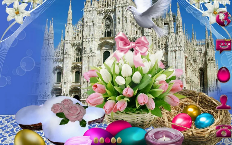 Happy Easter Go Launcher Theme screenshot 13