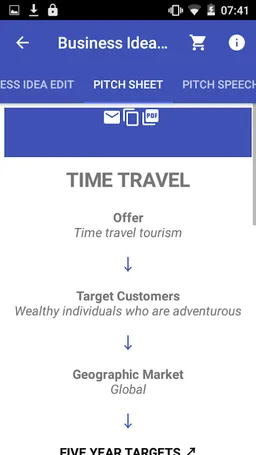 ⚡ Business Ideas - Plan, Forecast & Pitch⚡ screenshot 2