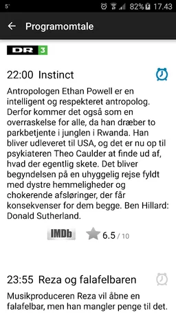 Dansk TV-Oversigt screenshot 4
