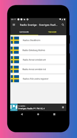 Radio Sweden FM - DAB Radio screenshot 2