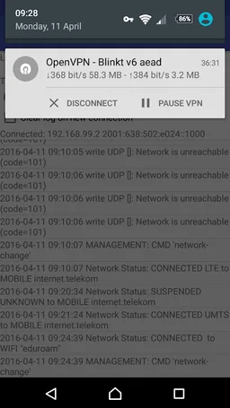 OpenVPN for Android screenshot 4