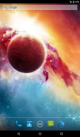 Infinite Space Live Wallpaper screenshot 8