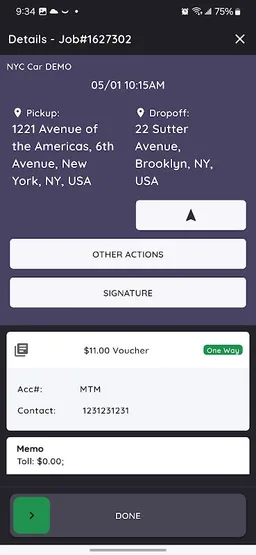 Cabbus Partner screenshot 2