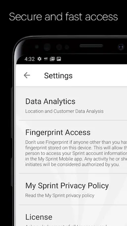My Sprint screenshot 2