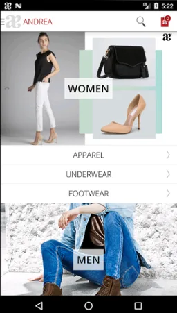 Andrea Mobile screenshot 1