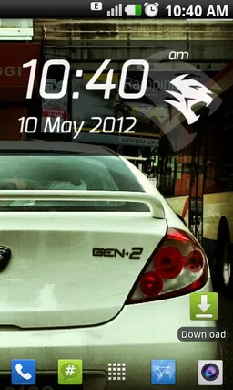 Proton Clock Widget Free screenshot 6