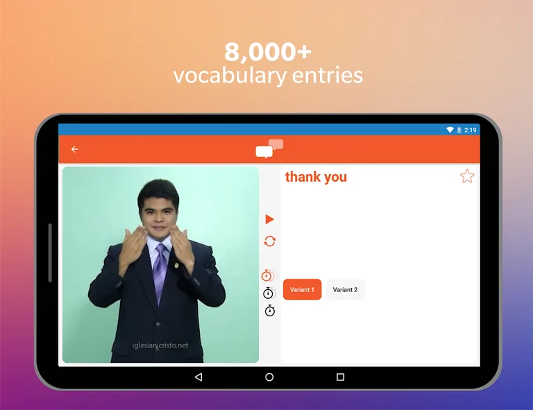 Iglesia Ni Cristo Sign Language App screenshot 12