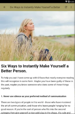 HOW TO BE A BETTER PERSON screenshot 6