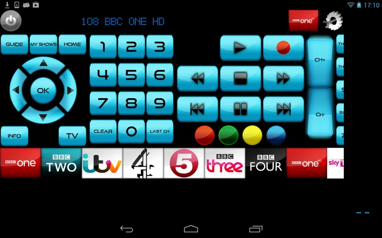 MyAV Universal Remote Control Wi-Fi IP IR TRIAL screenshot 2