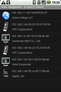 Network Mapper screenshot 1