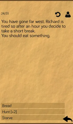 Dark Burden II - gamebook RPG screenshot 7