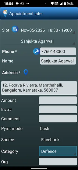 Optilive screenshot 2