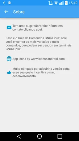 Commands GNU/Linux/Android PRO screenshot 1