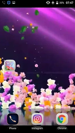 Spring Live Video Wallpaper screenshot 7