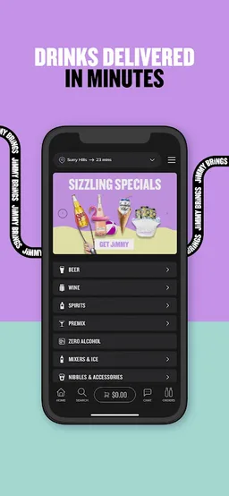 Jimmy Brings | Liquor Delivery screenshot 2