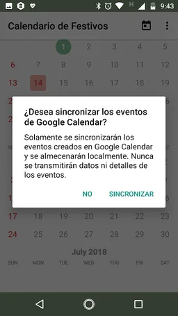 Calendario Festivos Colombia screenshot 9
