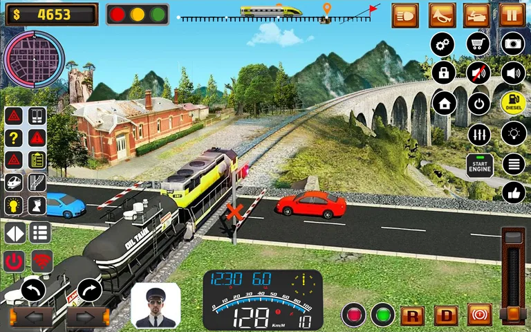 Train Driving Simulator Games screenshot 1