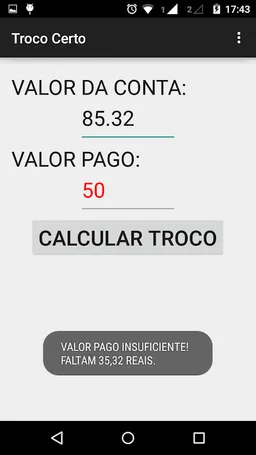 Troco Certo screenshot 2