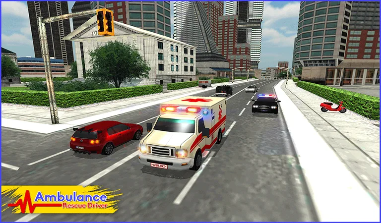 Ambulance Rescue Driver 2017 screenshot 18