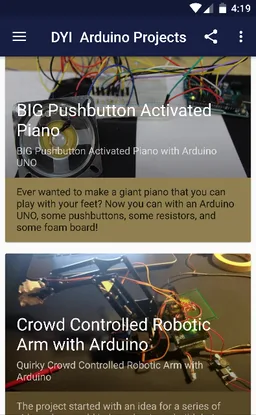 DIY Arduino Projects screenshot 1