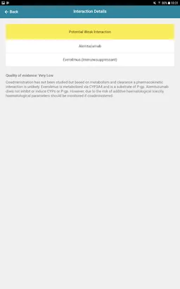 Cancer iChart screenshot 4