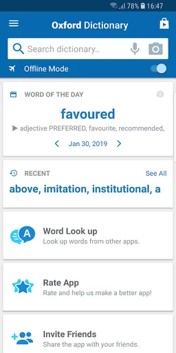 Concise Oxford Thesaurus screenshot 6