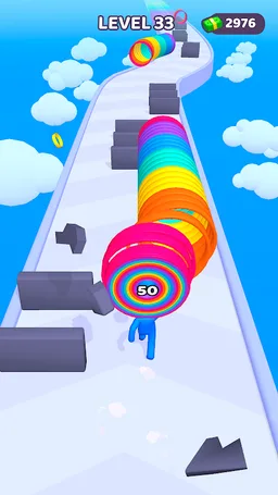 Layer Man 3D: Run & Collect screenshot 1