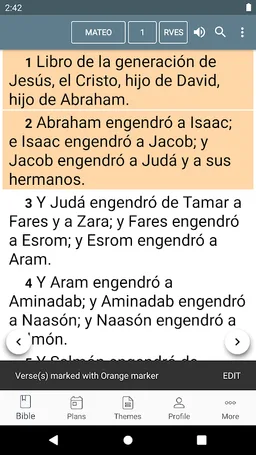 Bible Reina Valera screenshot 1
