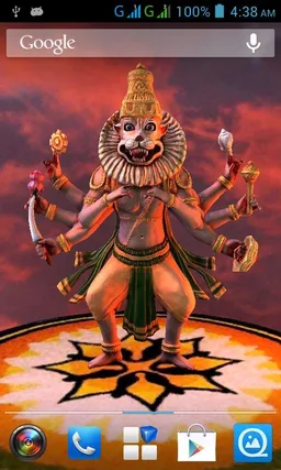 3D Narasimha Live Wallpaper screenshot 2