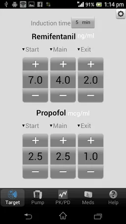 iTIVA pro Anaesthesia screenshot 1