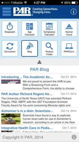 PAR Toolkit screenshot 1