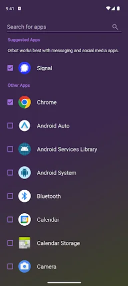 Orbot: Tor for Android screenshot 3