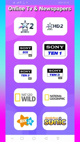 Live tv all newspaper - Mini browser screenshot 7