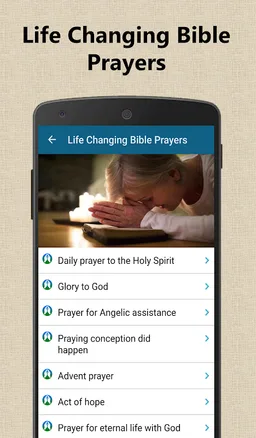Life Changing Bible Prayers screenshot 1
