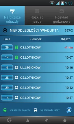 myBus online screenshot 3