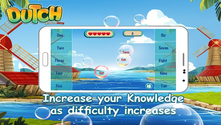 Learn Dutch Bubble Bath Game screenshot 8