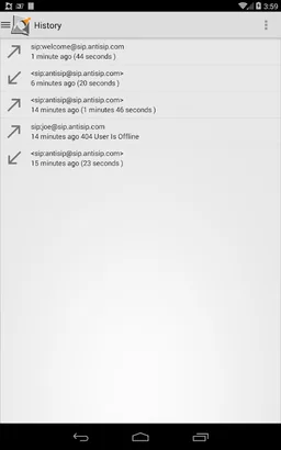 Voip By Antisip (+Video) screenshot 9