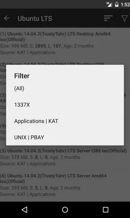 Torrent Search Tool screenshot 5