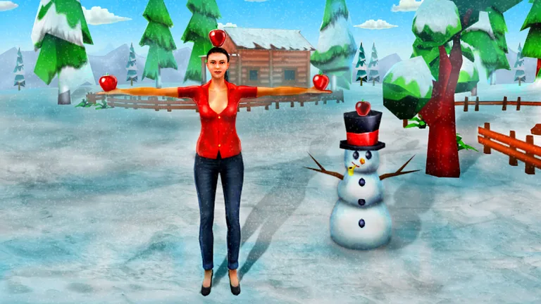 Apple Shooter Game - 3D screenshot 7