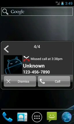 Notify - HTC Sense 3.0 Theme screenshot 2