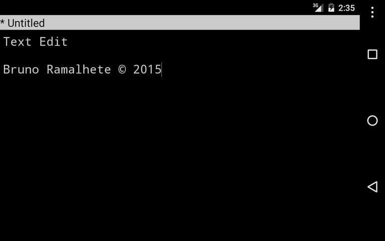 Text Edit screenshot 4