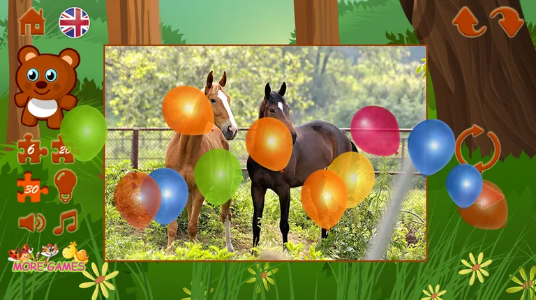 Puzzles animals screenshot 3