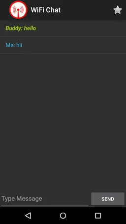 WiFi Chat screenshot 5