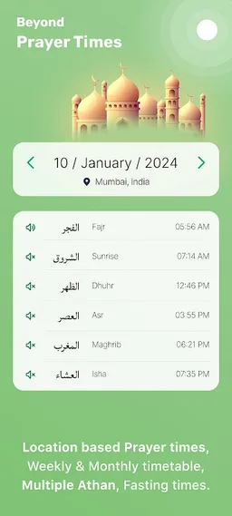 Islamic Calendar & Prayer App screenshot 2