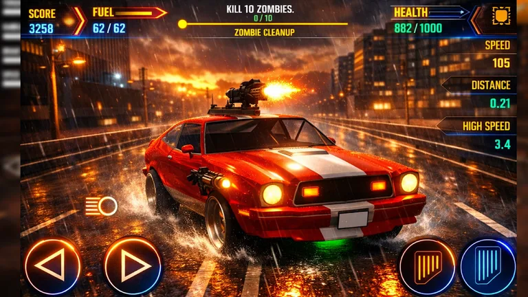 Car Driving: Zombie Survival screenshot 4