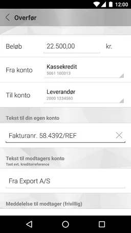 Mobilbank Erhverv screenshot 4